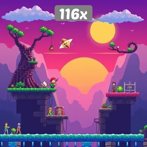 Perbandingan 116x dengan Platform Game Lainnya