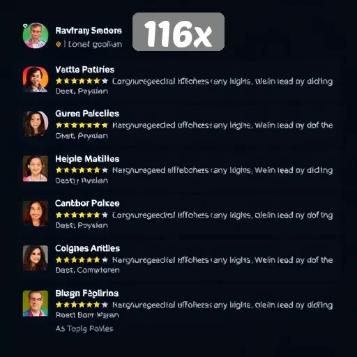 Rating dan Ulasan Pengguna Tentang Situs 116x
